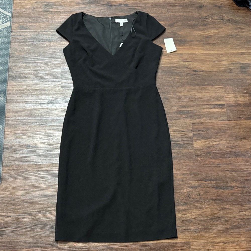Dress the Population Black Midi Dress